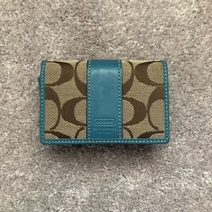 Coach Business Card Holder